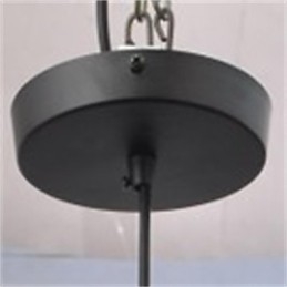 Amerikansk Retro Minimalistisk Lysekrone I Ett Glass