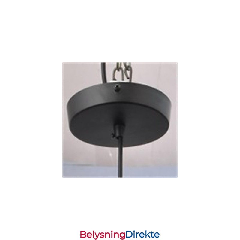 Amerikansk Retro Minimalistisk Lysekrone I Ett Glass