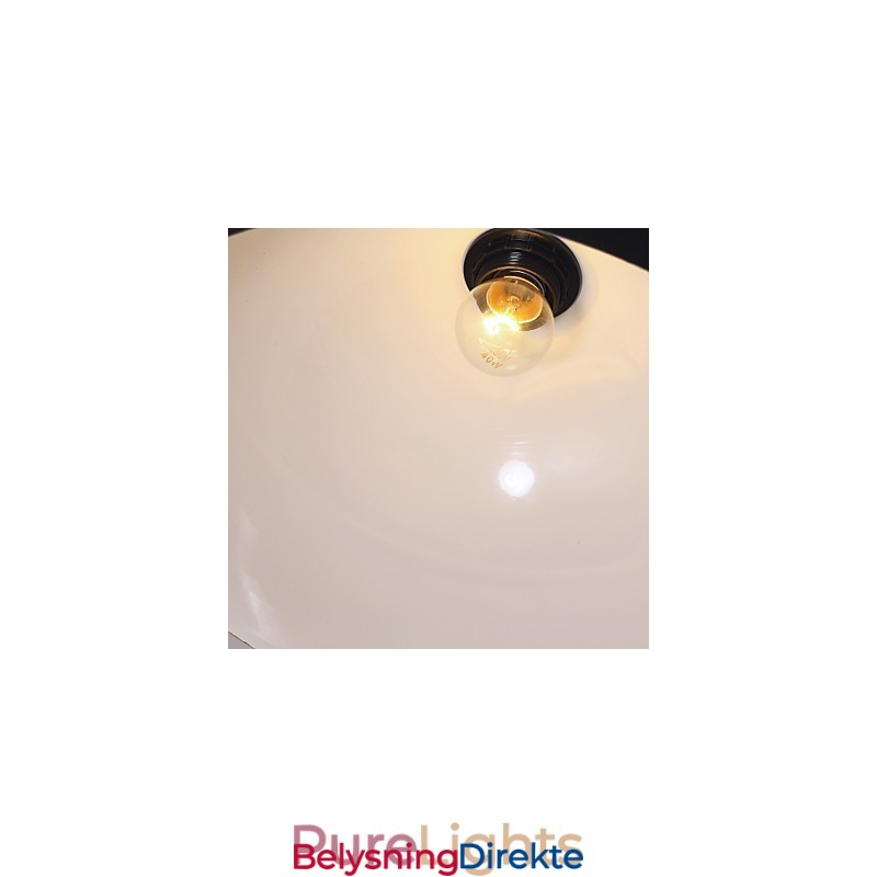 Tradisjonell Klassisk Retro-Pendellampe I Ministil Med Maleri