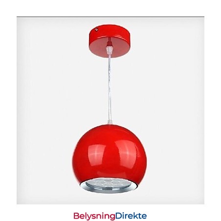 Moderne Og Moderne Globemaleri I Metall Med Pendellampe