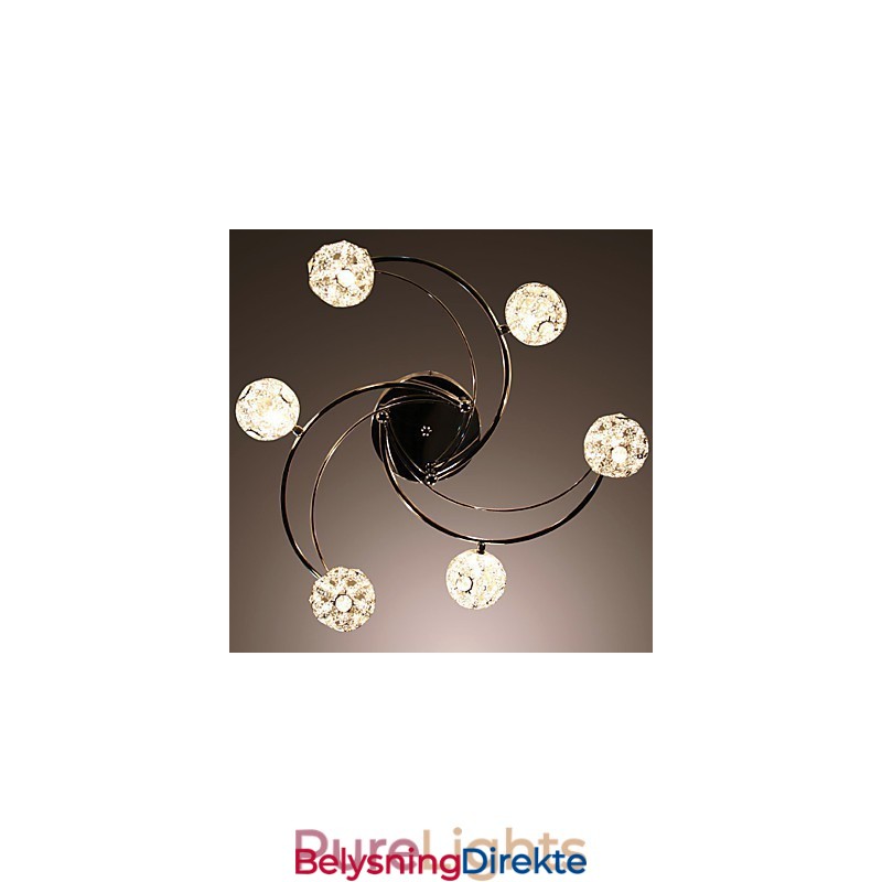 Moderne Samtidskunstnerisk Galvanisert Innfelt Montering