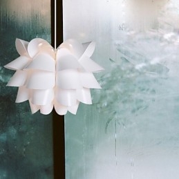 Moderne Og Kontraktsfestet Nordic Idea White Lotus Droplight-Lampe