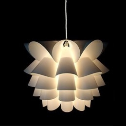 Moderne Og Kontraktsfestet Nordic Idea White Lotus Droplight-Lampe