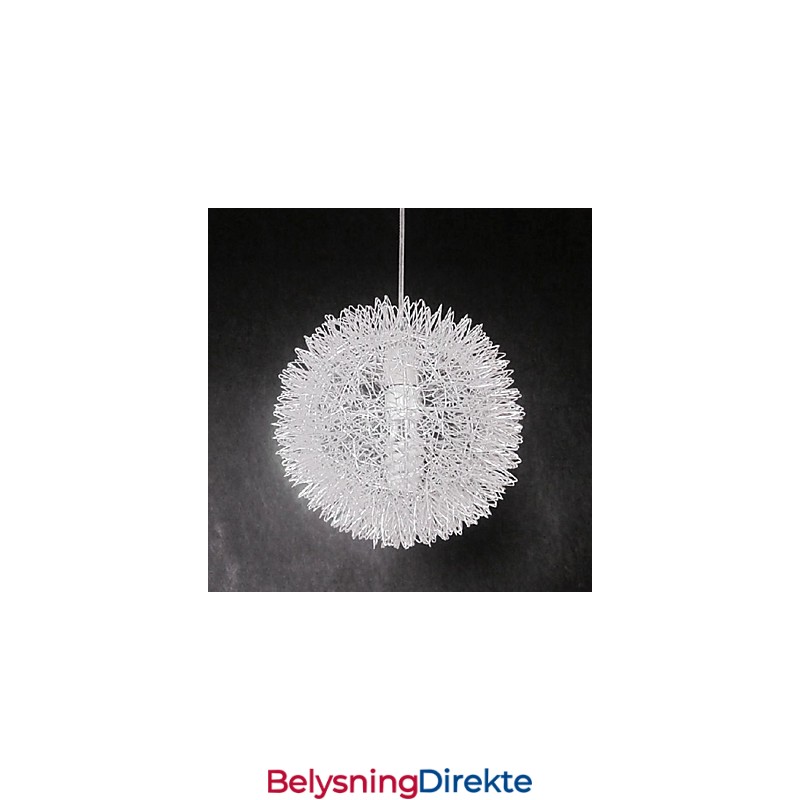 Moderne Og Moderne Globeformet Metallpendellampe