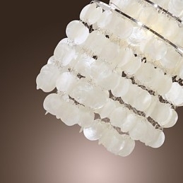 Moderne, Moderne Pendellampe I Ministil I Krom