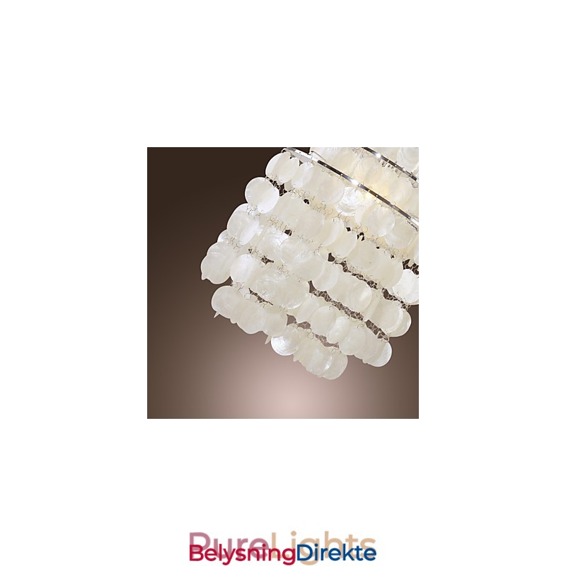 Moderne, Moderne Pendellampe I Ministil I Krom