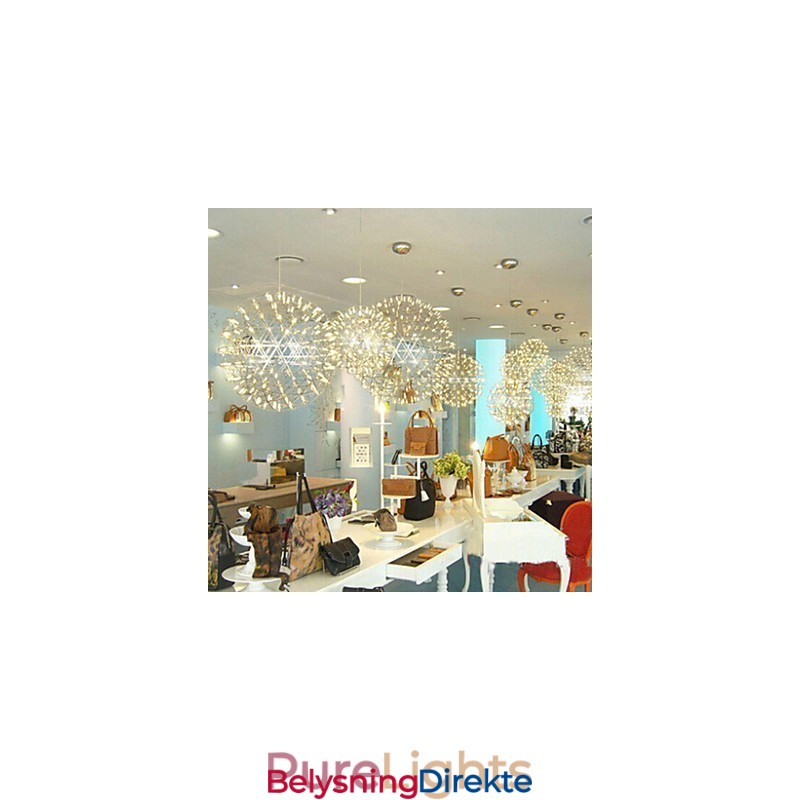 Moderne Lysekrone Kreativ Rund Dråpelampe