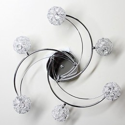 Moderne Samtidskunstnerisk Galvanisert Innfelt Montering