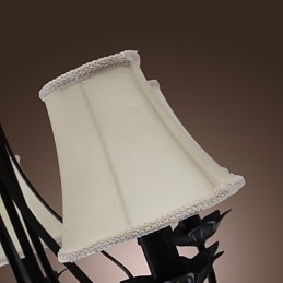 Tradisjonell Klassisk Antikk Messinglysekrone