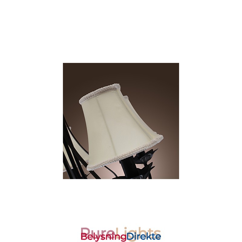 Tradisjonell Klassisk Antikk Messinglysekrone