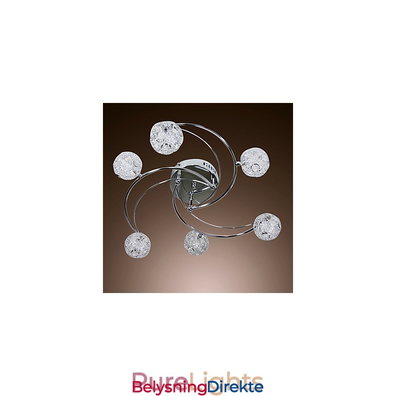 Moderne Samtidskunstnerisk Galvanisert Innfelt Montering