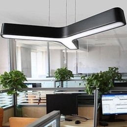 Moderne, Samtidskunstnerisk Metallpendellampe