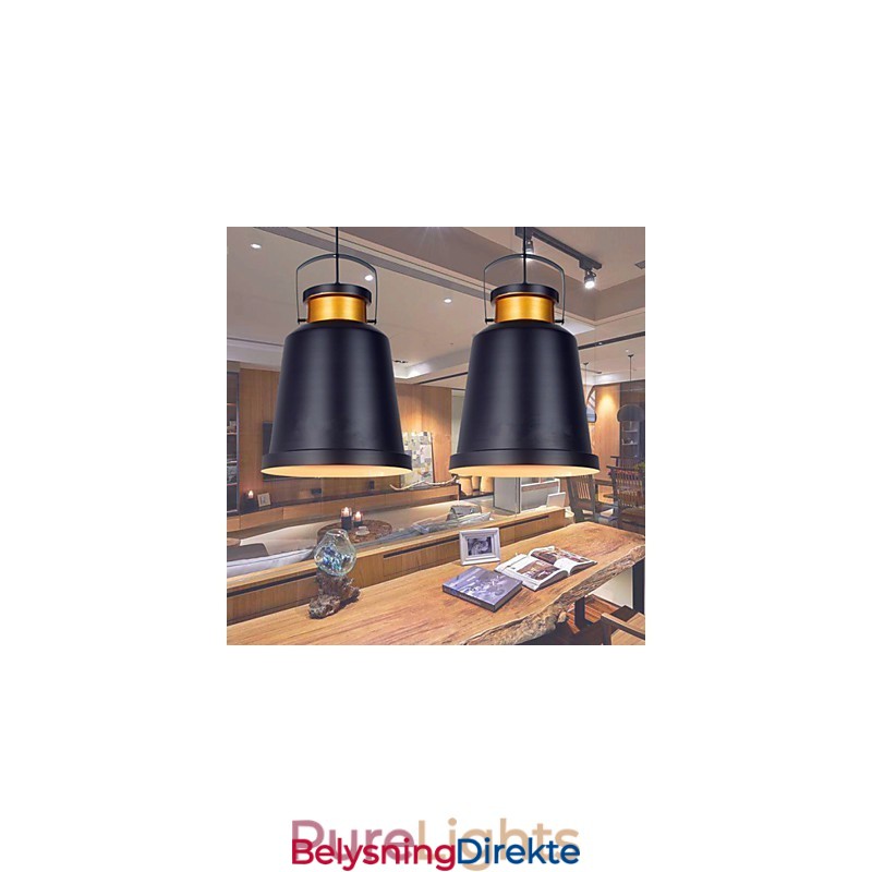 Retro Pendellampe I Metall, Kafépendellamper