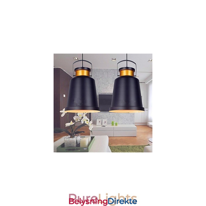 Retro Pendellampe I Metall, Kafépendellamper