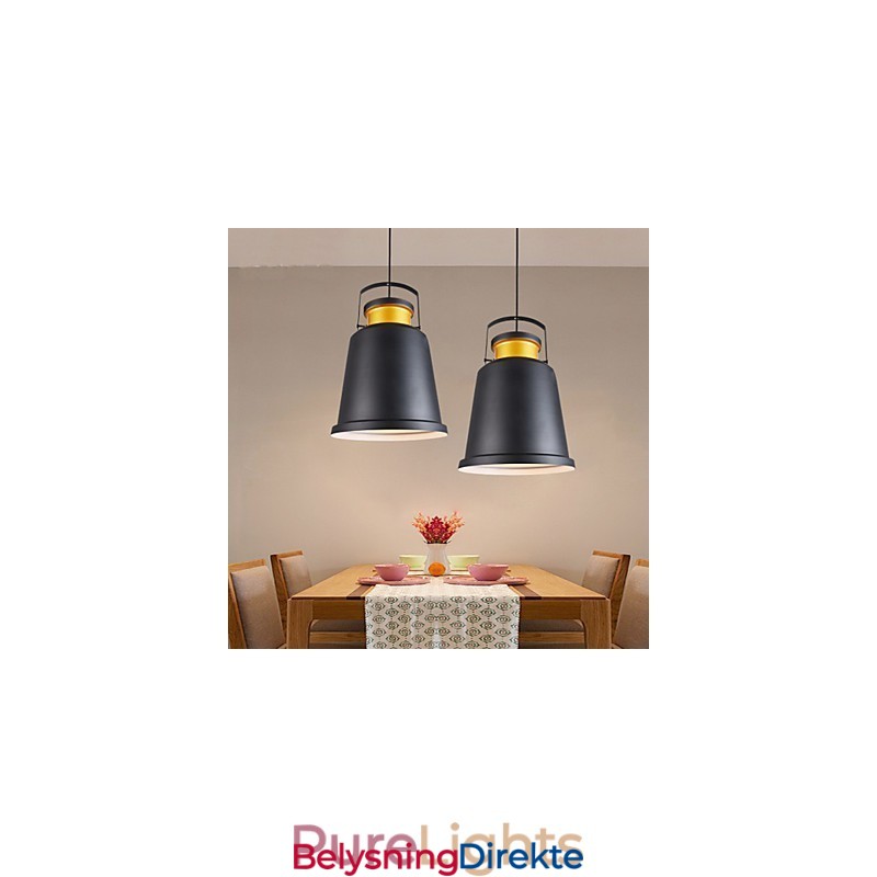 Retro Pendellampe I Metall, Kafépendellamper