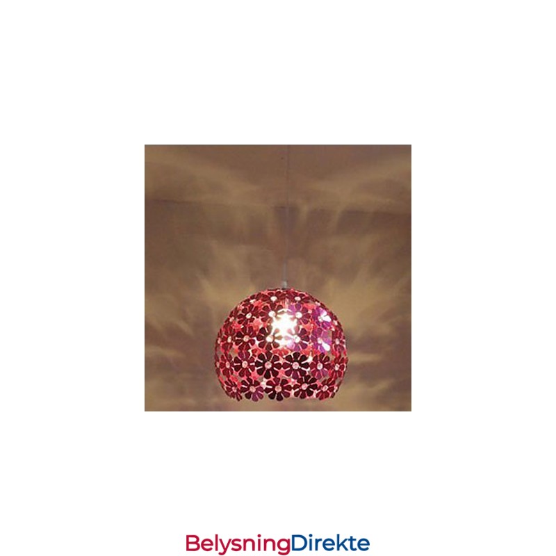 Moderne Farge Plommeblomstkule Enkelthodet Krystalldråpelys