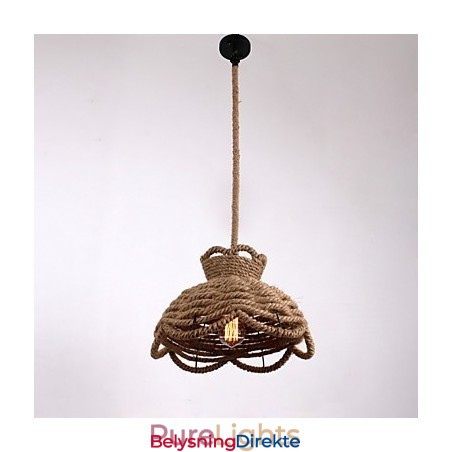 Pendellamper I Ministil Moderne Og Moderne Landlig Stil Med Taubelysning