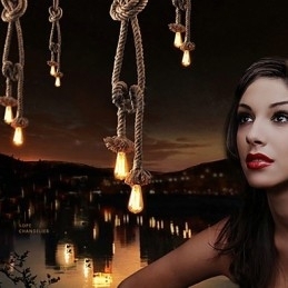 Kreativ Multifunksjonell Lysekrone I Hamptau