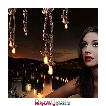 Kreativ Multifunksjonell Lysekrone I Hamptau