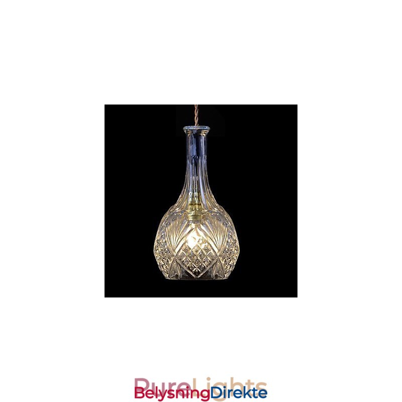 Moderne, Moderne Krystallmetallpendellampe