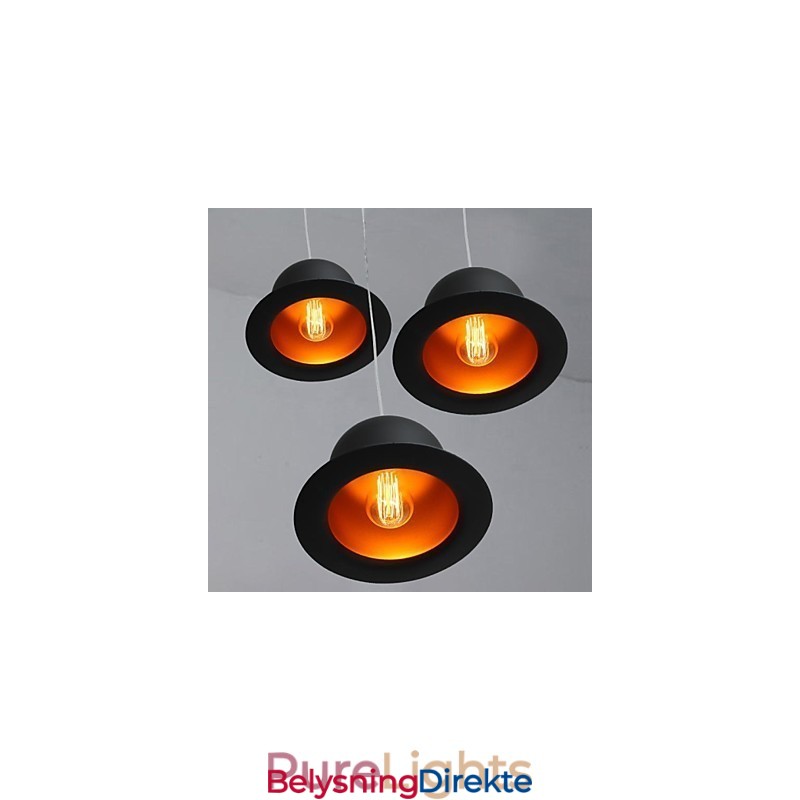 Europeisk Britisk Seremonihatt Landlig Stil Mote Kreativ Kuppellampe Lys