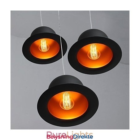 Europeisk Britisk Seremonihatt Landlig Stil Mote Kreativ Kuppellampe Lys