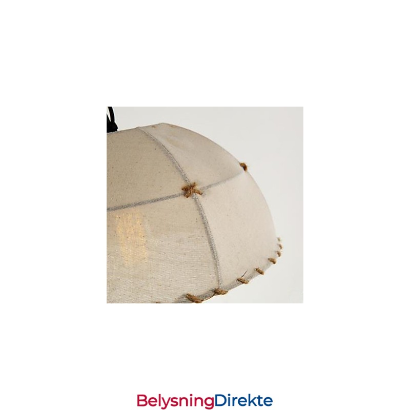 En Kort Vogue Lights Halvsirkelformet Hamptau-Lysekrone