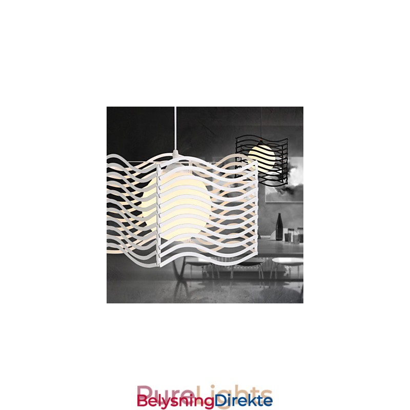 Moderne, Samtidskunstnerisk Metallpendellampe