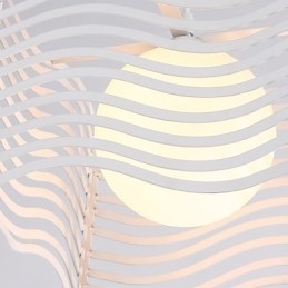 Moderne, Samtidskunstnerisk Metallpendellampe