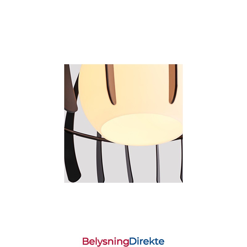 Moderne, Samtidskunstnerisk Metallpendellampe