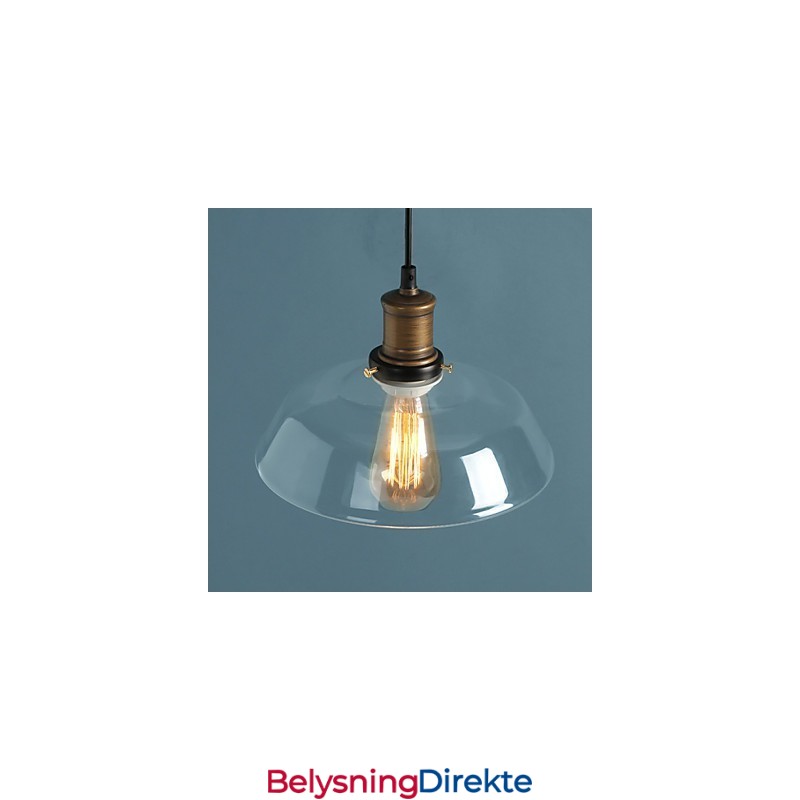 Moderne Glassanhengslampe Enkle Anhengslamper Kafe-Anhengslampe