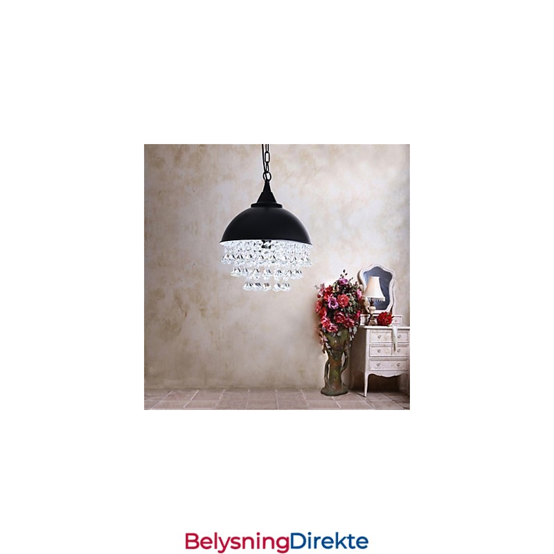 Amerikansk Retro Minimalistisk Lysekrone Med Ett Hode Og Epleformet Jern