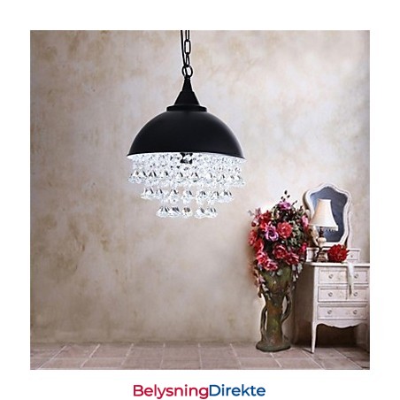 Amerikansk Retro Minimalistisk Lysekrone Med Ett Hode Og Epleformet Jern