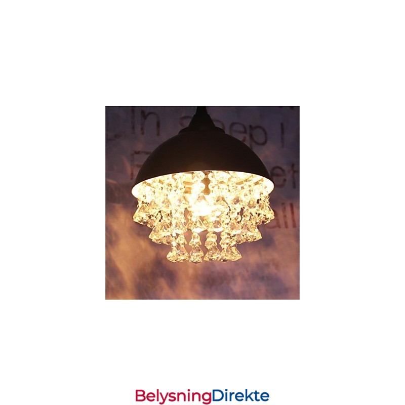 Amerikansk Retro Minimalistisk Lysekrone Med Ett Hode Og Epleformet Jern