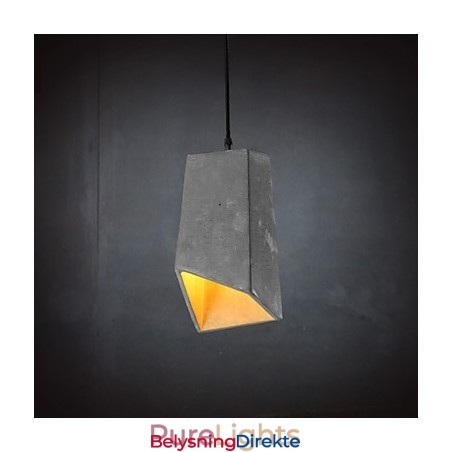 Moderne Og Kontraktsfestet Retro Sement Pendellampe