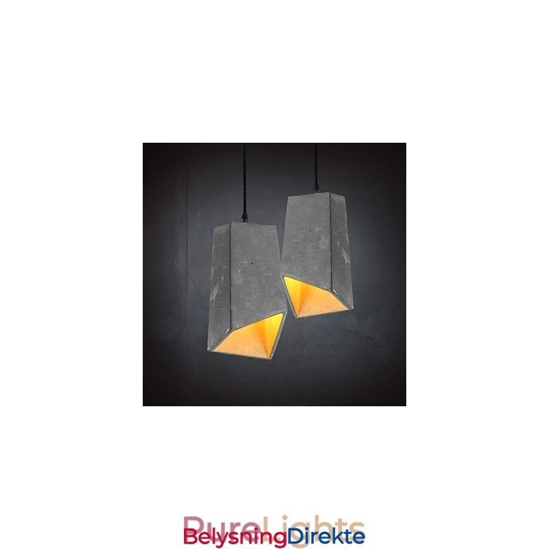 Moderne Og Kontraktsfestet Retro Sement Pendellampe