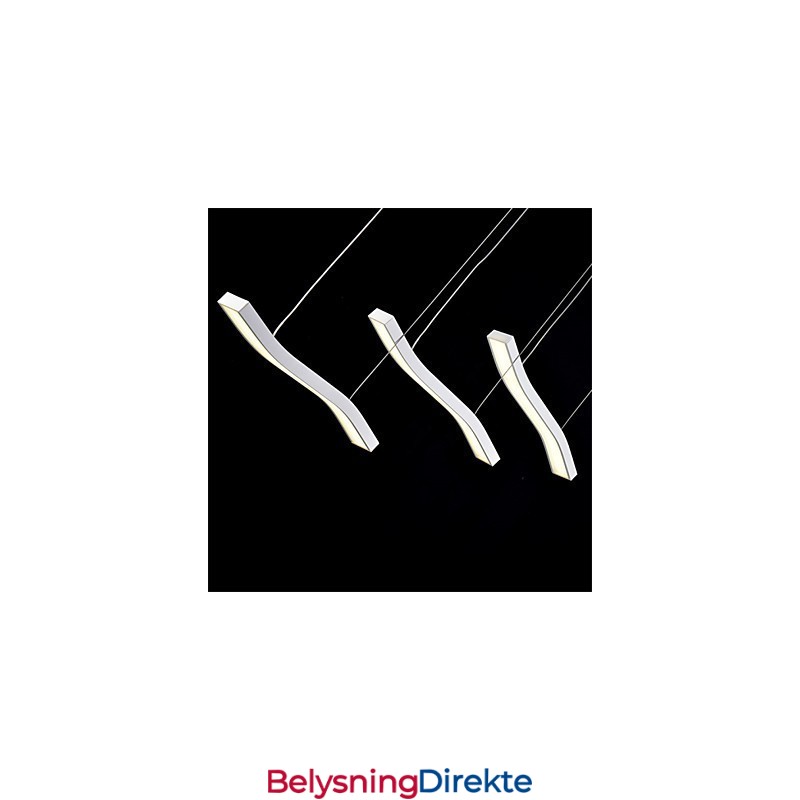 Bølget Design, Moteriktig, Enkel Akryl Anhengslampe