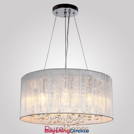 Tradisjonell Klassisk Krystallkrone I Metall