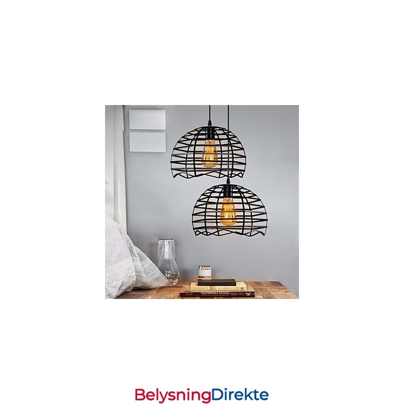 Retro Klassiske Metalltaklamper Enkle Pendellamper Kafependellampe