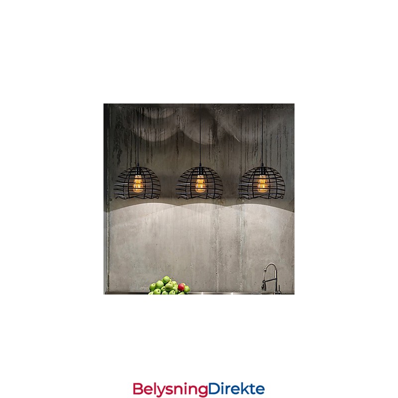 Retro Klassiske Metalltaklamper Enkle Pendellamper Kafependellampe