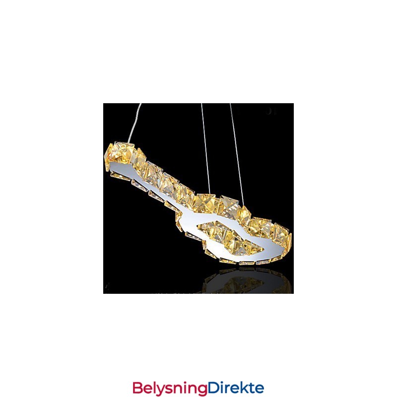 Moderne, Moderne Krystallmetallpendellampe