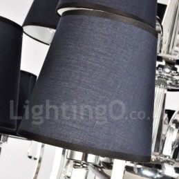 Moderne Samtids Tradisjonell Klassisk Rustikk Hytte Vintage Landlig Øy Krom Metalllysekrone