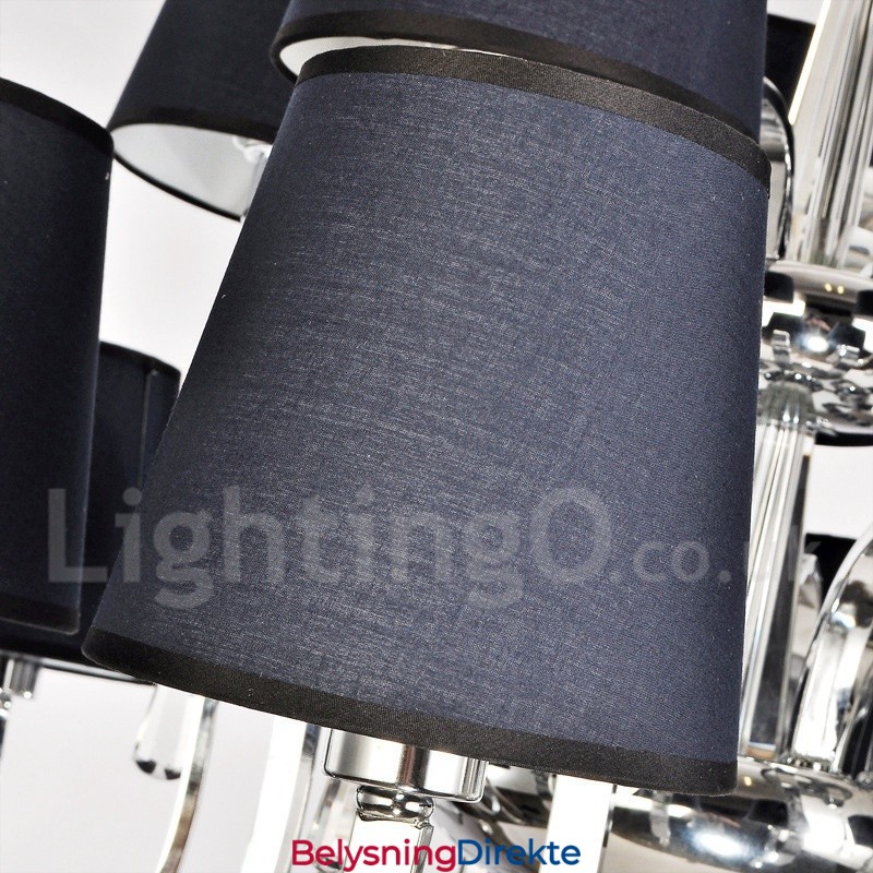 Moderne Samtids Tradisjonell Klassisk Rustikk Hytte Vintage Landlig Øy Krom Metalllysekrone