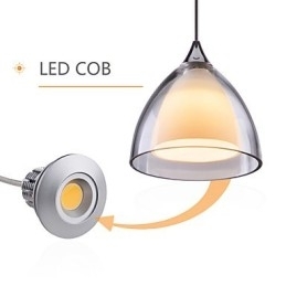 Lysende Tolags Pendeløylampe I Klart Glass I Polert Krom