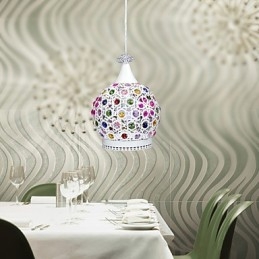 Stil Pendellampe Krystallkontrakterte Moderne Lamper