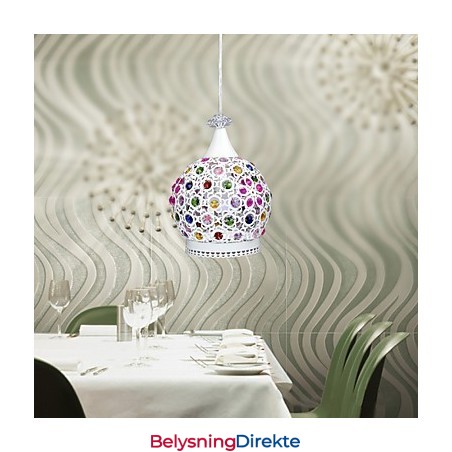 Stil Pendellampe Krystallkontrakterte Moderne Lamper