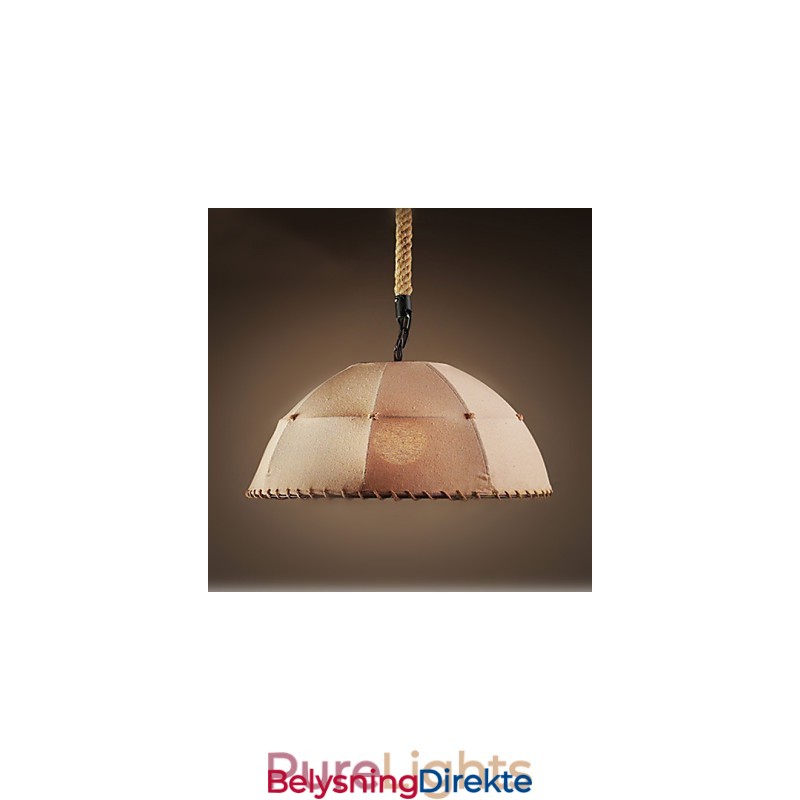 Kontraktert Nordisk Vintage Linens Hamptau Amerikansk Landlig Droplight-Lampe