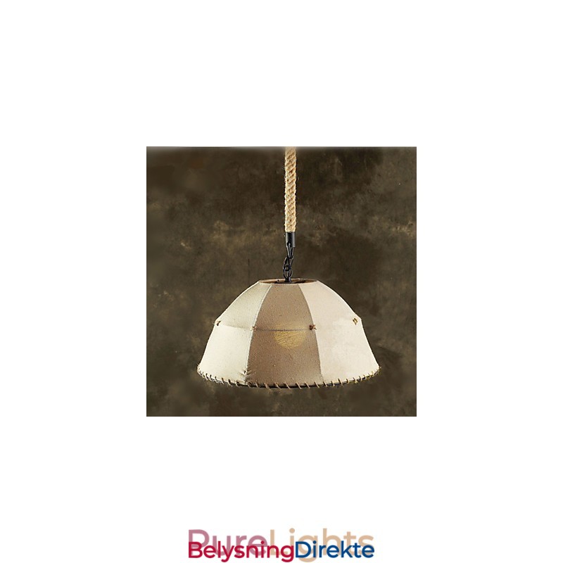 Kontraktert Nordisk Vintage Linens Hamptau Amerikansk Landlig Droplight-Lampe