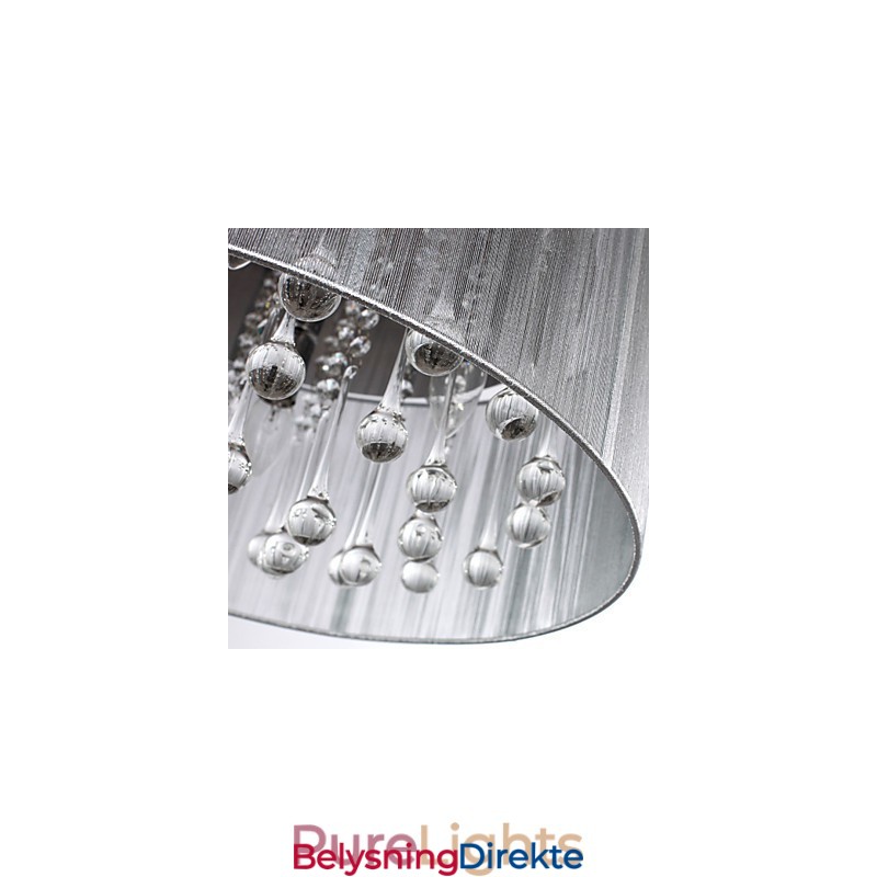 Tradisjonell Klassisk Krystallkrone I Metall