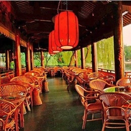 Archaize Saueskinn Røde Lanterner Veranda Droplight Lampelys